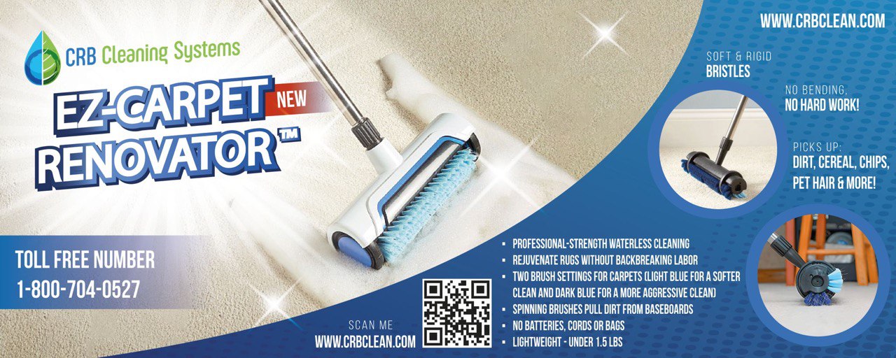 EZ-Carpet & Rug Renovator - CRB Carpet Cleaning Machines and Chemicals